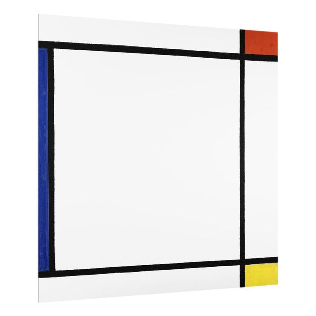 Impressionismo quadri Piet Mondrian - Composizione III con rosso, giallo e blu