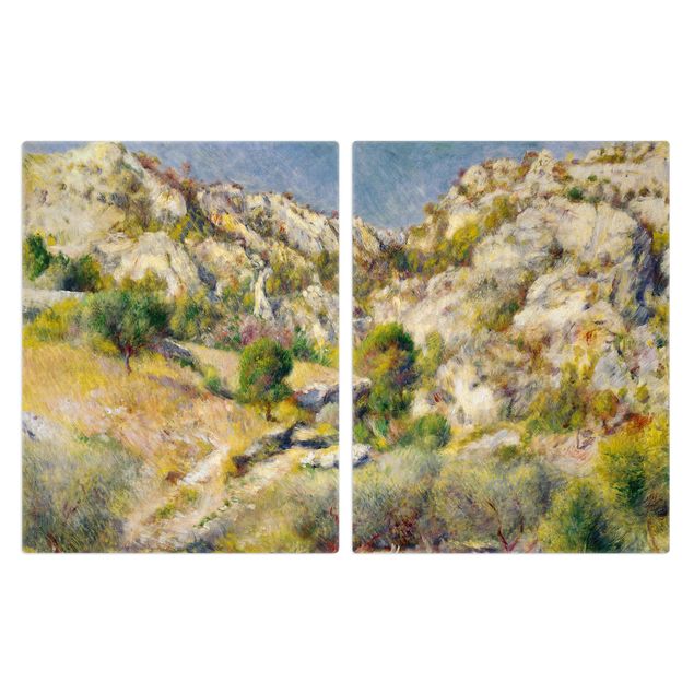 Renoir quadri Auguste Renoir - Roccia all'Estaque