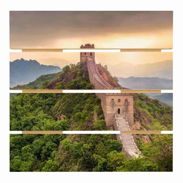 Stampe su legno La muraglia infinita della Cina