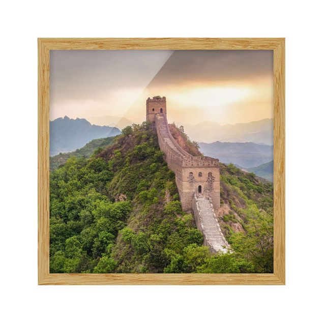 Quadro moderno La muraglia infinita della Cina