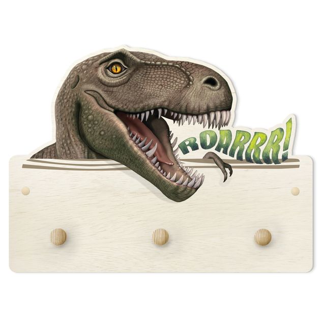 Appendiabiti per bambini - Dinosauro T - Rex
