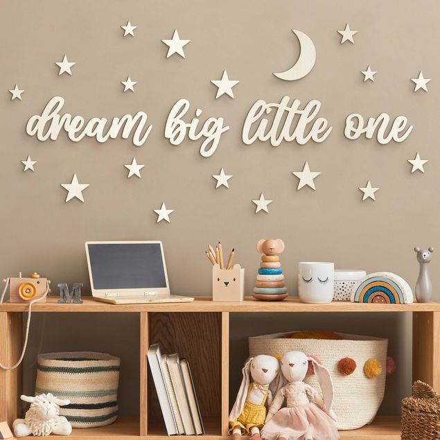 Quadri moderni   Dream big little one - Luna & stelle