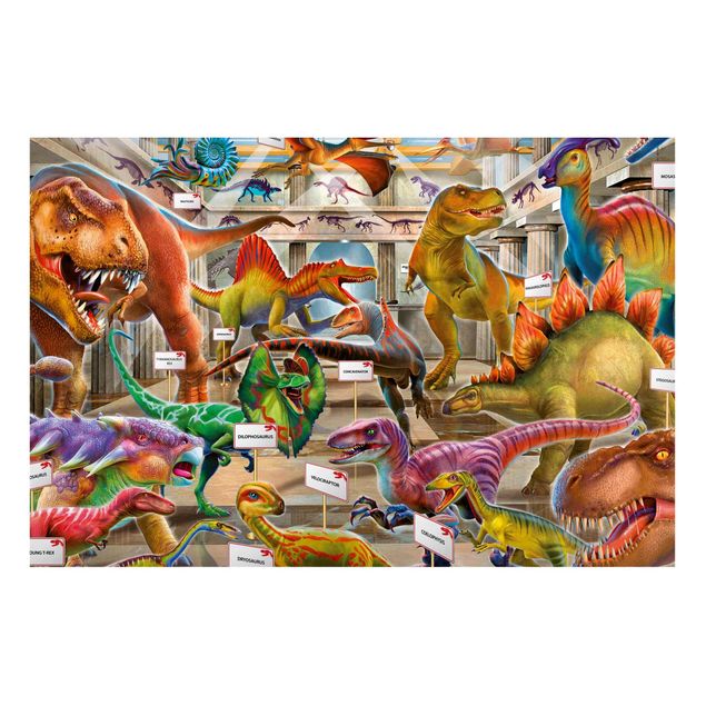 Quadri moderni   Dinosauri nel Museo di Storia Naturale