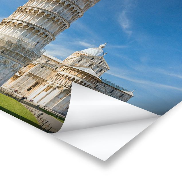 Stampe poster La Torre Pendente di Pisa