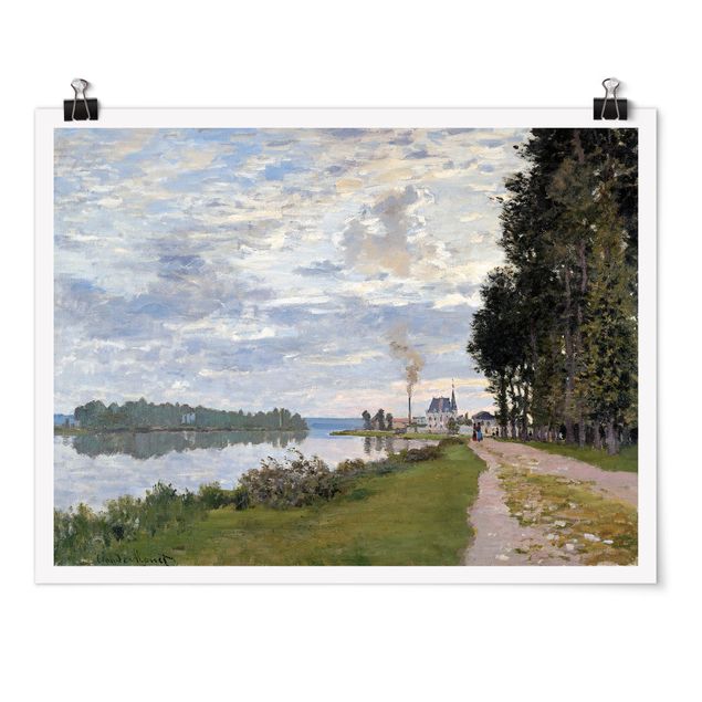 Impressionismo quadri Claude Monet - Il lungomare di Argenteuil