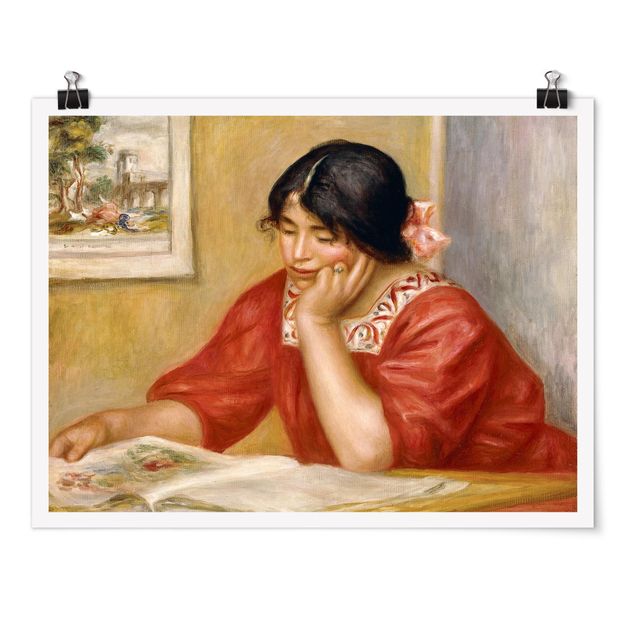 Quadro moderno Auguste Renoir - Leontine che legge