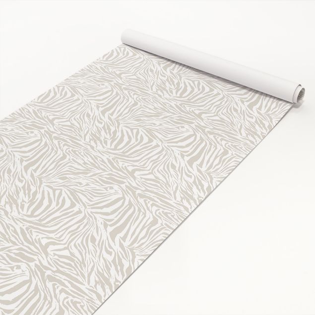 Pellicole adesive per mobili grigie Disegno zebra grigio chiaro 39x46x13cm