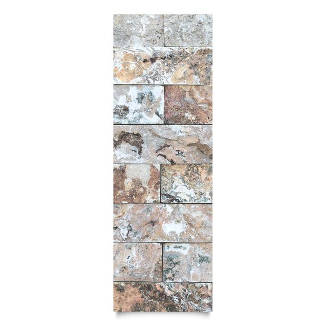 Pellicola autoadesiva Muro di pietra naturale di marmo