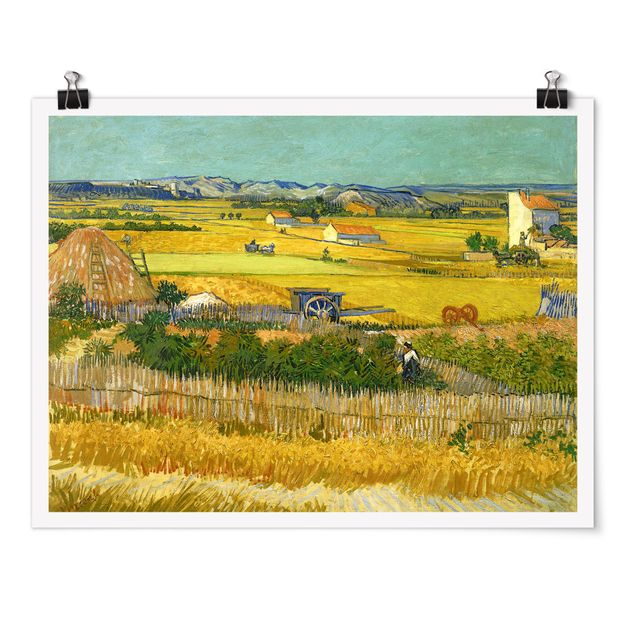 Poster - Vincent Van Gogh - Harvest - Orizzontale 3:4