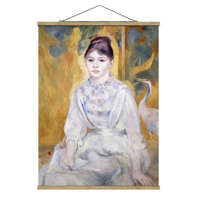Quadro moderno Auguste Renoir - Giovane ragazza con cigno