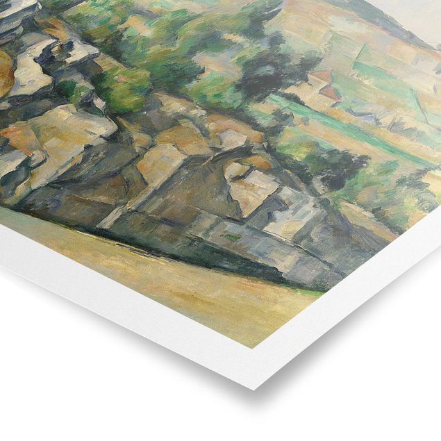 Stile di pittura Paul Cézanne - Collina in Provenza