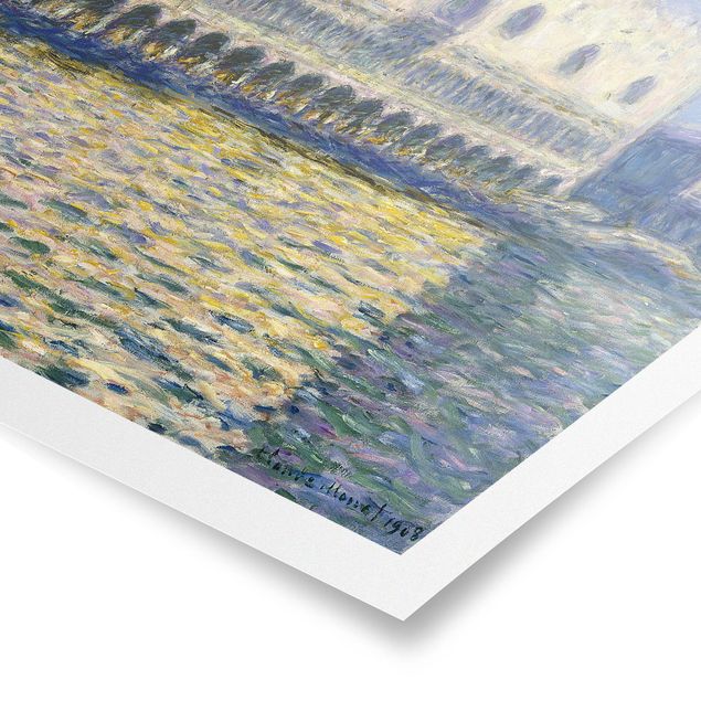 Riproduzioni quadri famosi Claude Monet - Il Palazzo Ducale