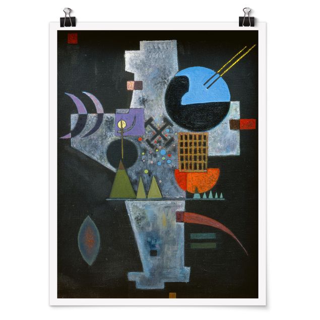 Quadro moderno Wassily Kandinsky - Forma a croce