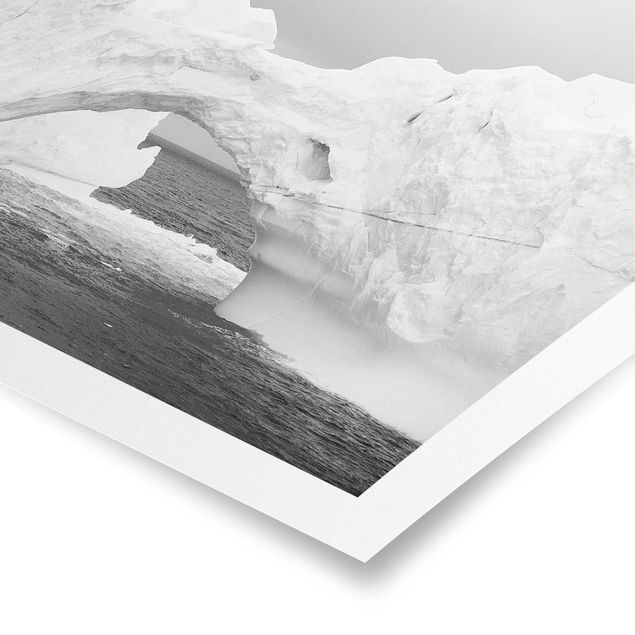 Poster spiaggia mare Iceberg antartico II