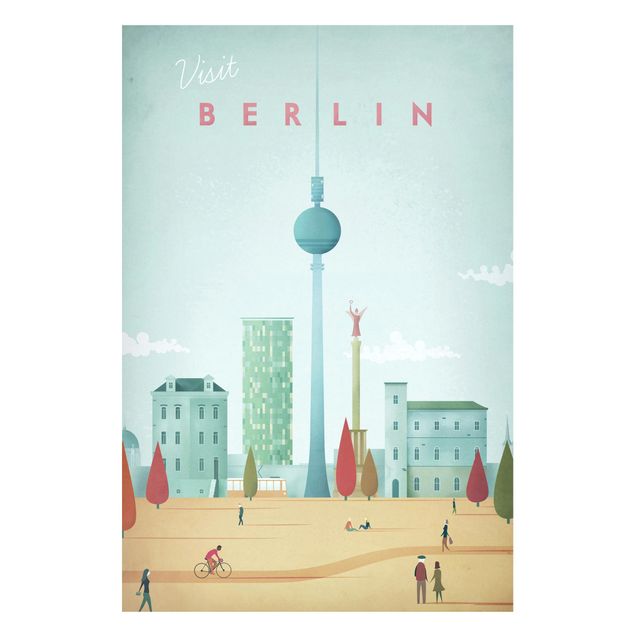 Lavagne magnetiche con architettura e skylines Poster di viaggio - Berlino