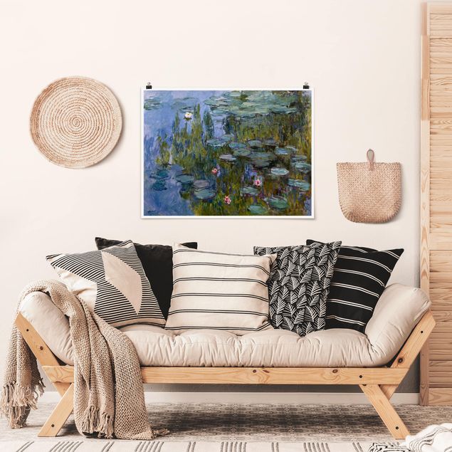 Quadri con paesaggio Claude Monet - Ninfee (Nympheas)