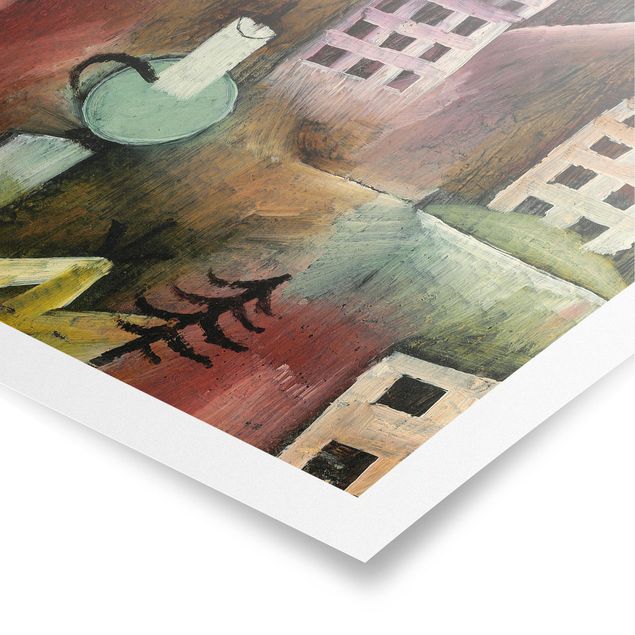 Riproduzione quadri famosi Paul Klee - Villaggio distrutto