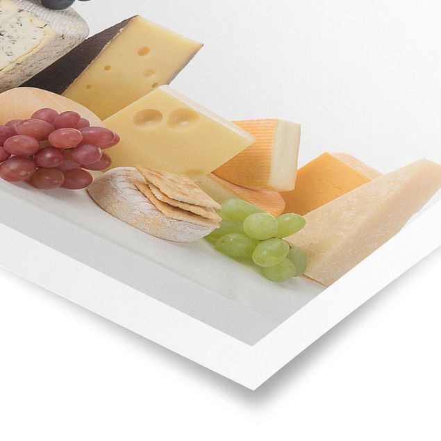 Poster - Variazioni del formaggio - Panorama formato orizzontale