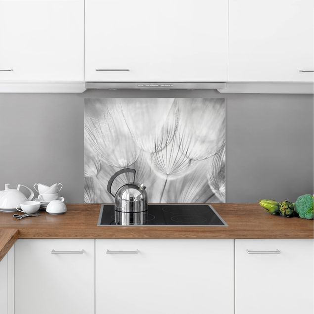 Decorazione cucina Soffione ripreso in macro in bianco e nero