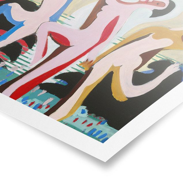 Riproduzioni quadri Ernst Ludwig Kirchner - Danza a colori