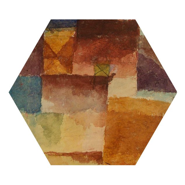 Quadri in legno Paul Klee - Nella terra desolata