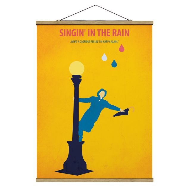 Quadri gialli Locandina film Cantando sotto la pioggia