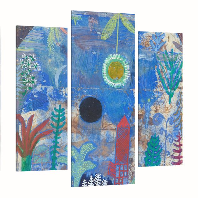 Quadri moderni   Paul Klee - Paesaggio sommerso