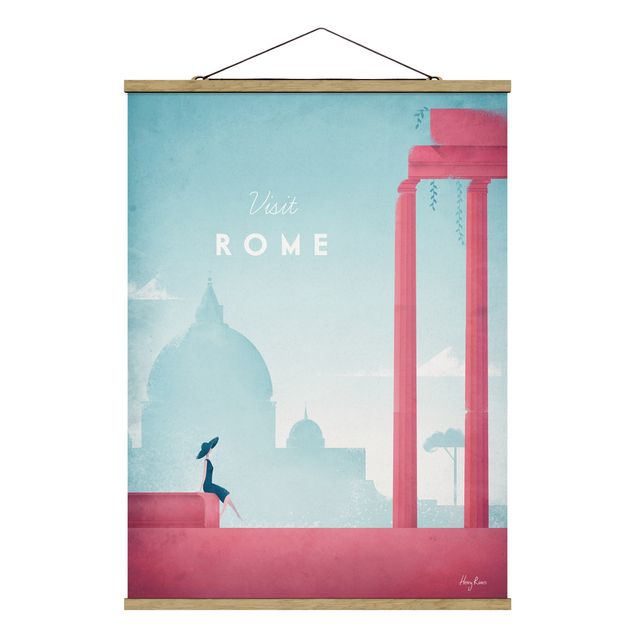 Quadri città Poster di viaggio - Roma