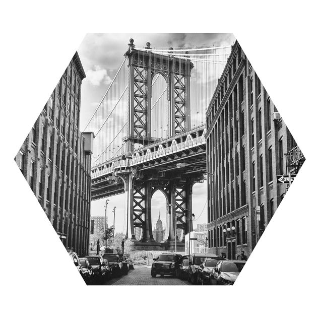 Quadri stampe Ponte di Manhattan in America