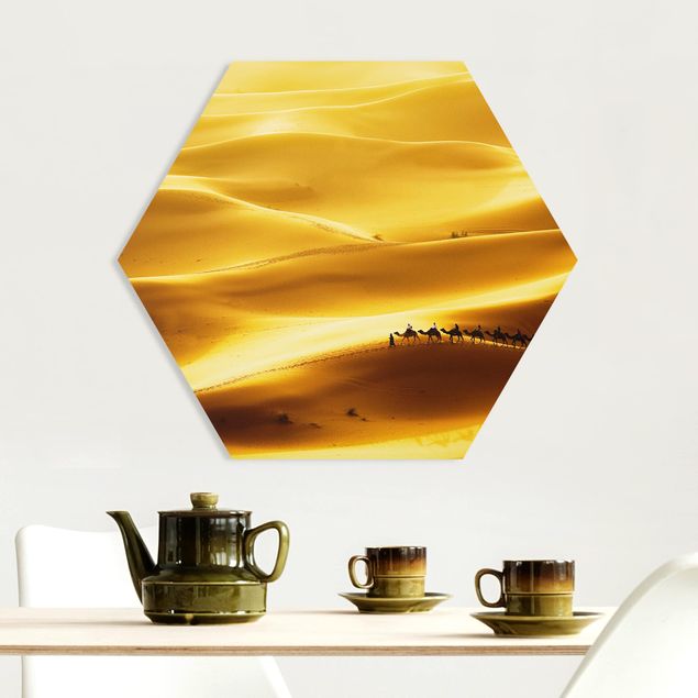 Quadro moderno Dune d'oro