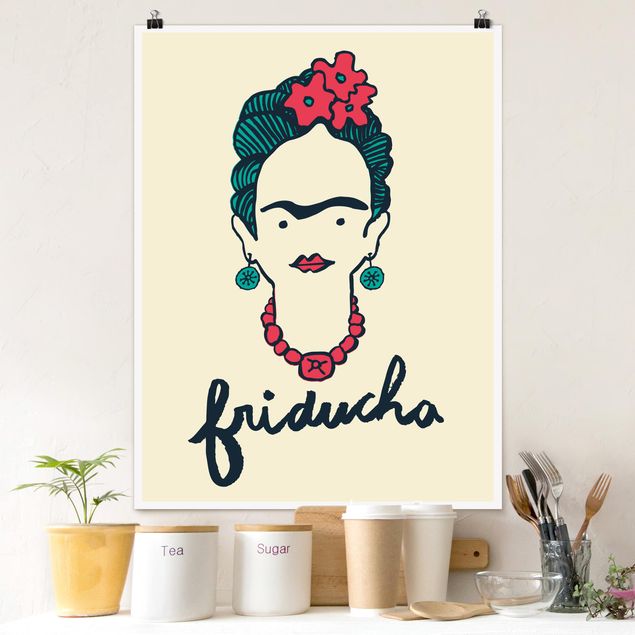 Riproduzioni quadri famosi Frida Kahlo - Friducha