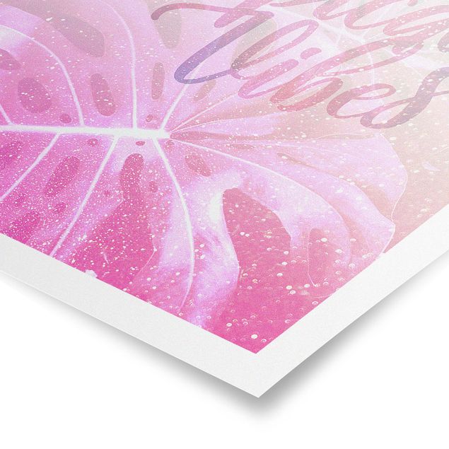 Stampe poster Arcobaleno - Vibrazioni tropicali