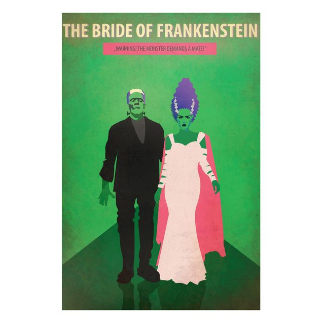 Riproduzioni quadri famosi Locandina film La sposa di Frankenstein