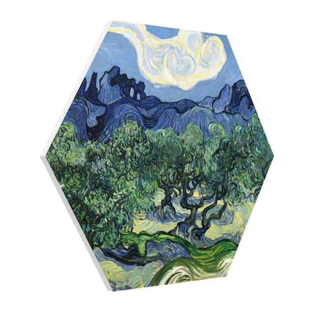 Riproduzioni quadri famosi Vincent Van Gogh - Alberi di ulivo