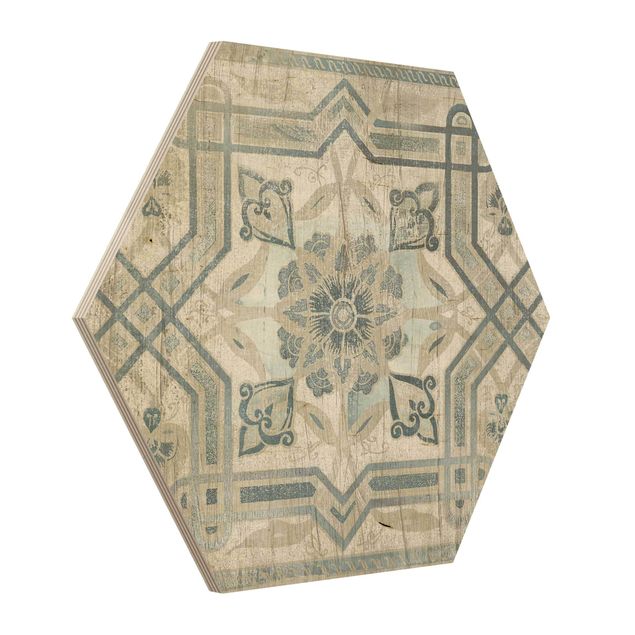 Stampe su legno Pannelli in legno Persiano Vintage III