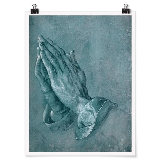 Riproduzione quadri famosi Albrecht Dürer - Studio di mani in preghiera