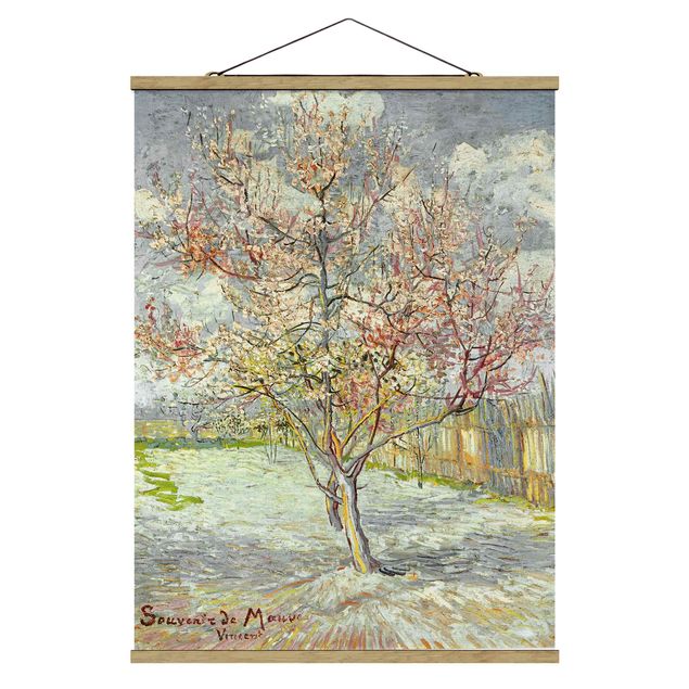 Riproduzioni Vincent van Gogh - Peschi in fiore