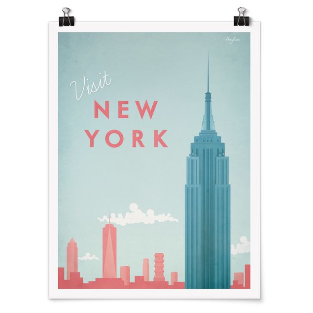 Riproduzioni quadri famosi Poster di viaggio - New York