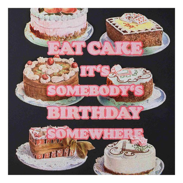 Quadri Jonas Loose Mangia la torta È il compleanno