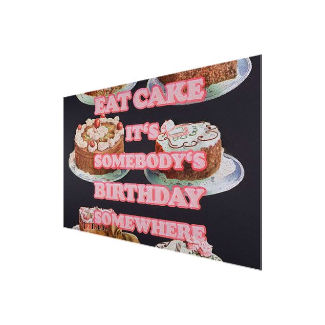 Stampe Mangia la torta È il compleanno