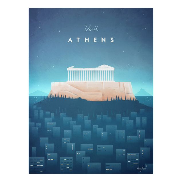 Riproduzione quadri famosi Poster di viaggio - Atene