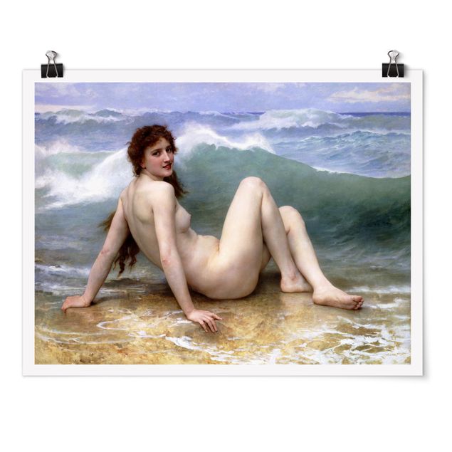 Riproduzione quadri famosi William Adolphe Bouguereau - L'onda