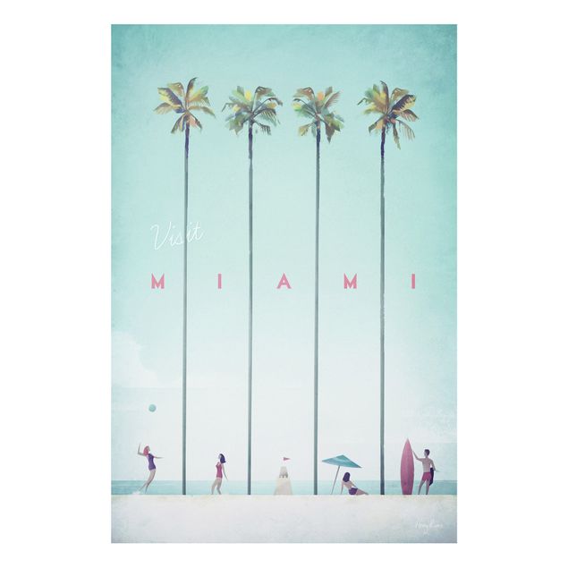 Quadro paesaggio Poster di viaggio - Miami