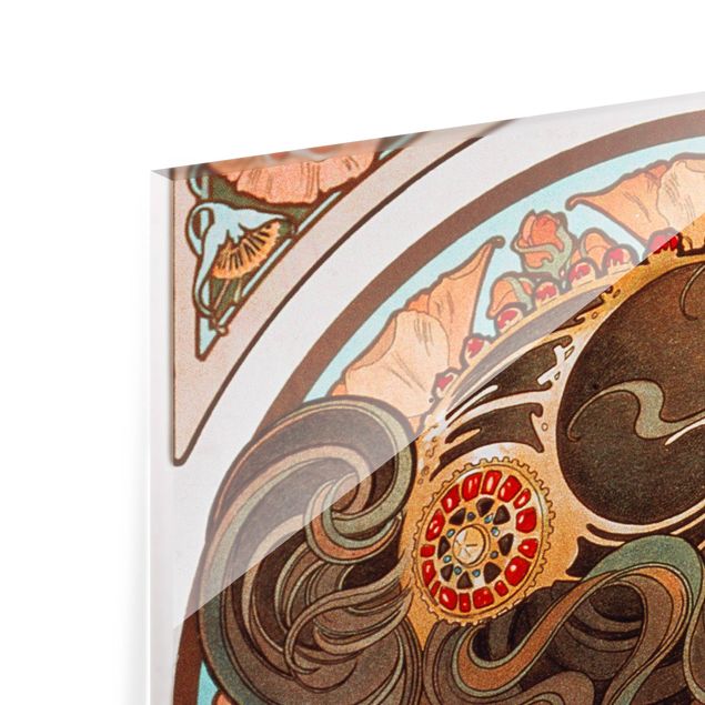Paraschizzi con disegni Alfons Mucha - Primula