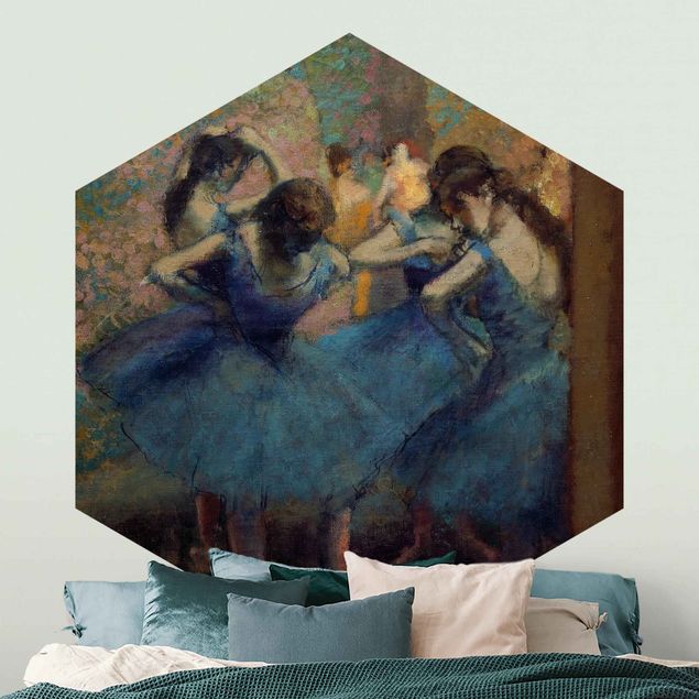 Stampe quadri famosi Edgar Degas - Ballerine blu