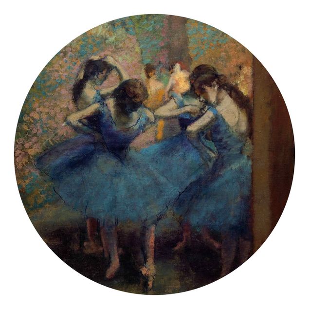 Carta parati tnt Edgar Degas - Ballerine blu