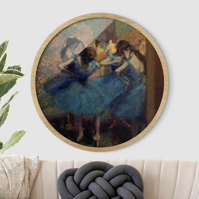 Stampe quadri famosi Edgar Degas - Ballerine blu