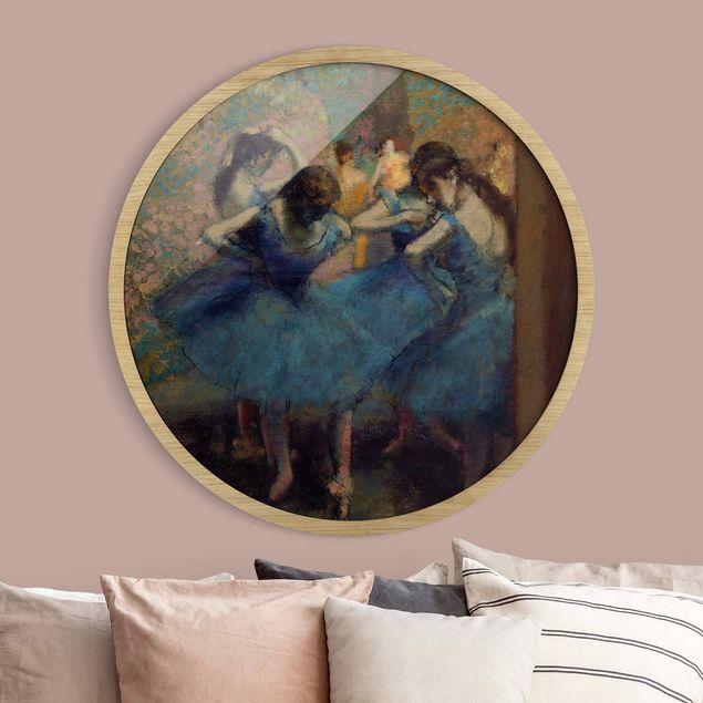 Quadri ballerine Edgar Degas - Ballerine blu