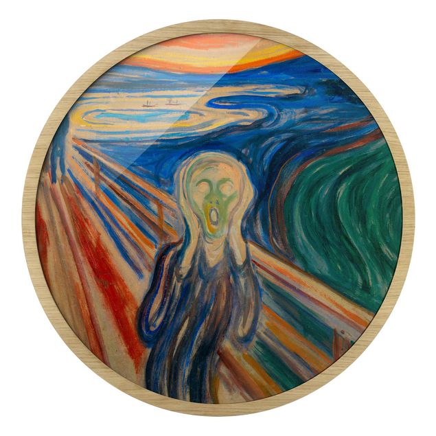 Quadro moderno Edvard Munch - L'urlo