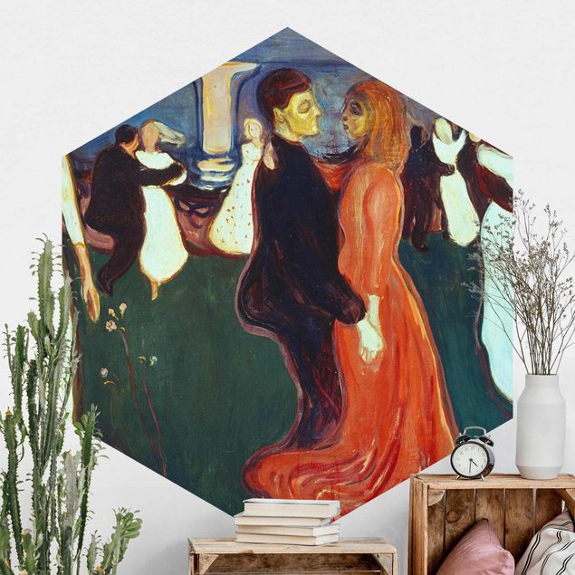 Quadro espressionismo Edvard Munch - La danza della vita
